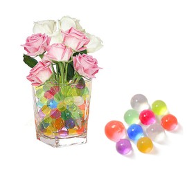 Colorful Decorative Small Round Bead Vase Filling Crystal Decoration - Special Material for Vase Filling Floral Decorative Gel - Creative Vases Filling DIY