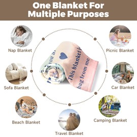 Get Well Gifts for Women After Surgery Blanket Inspirational Throw Blanket for Her Him Thinking of You Gifts Sympathy Gifts for Women Blanket for Bed Couch Encouragement Gifts for Friends 50" X 60"