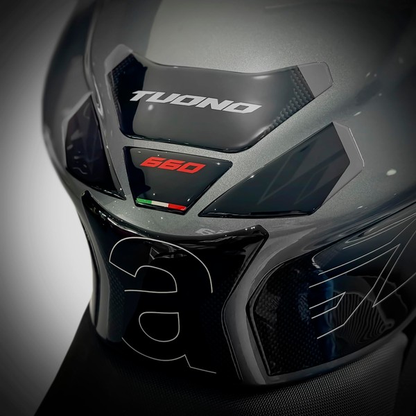 Az Graphishop 3D Resin Tank Pad Compatible with Aprilia Tuono