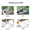 WANGCL Portable Outdoor Hand Sharpener Quick Sharpener Repairs Honey Serrated