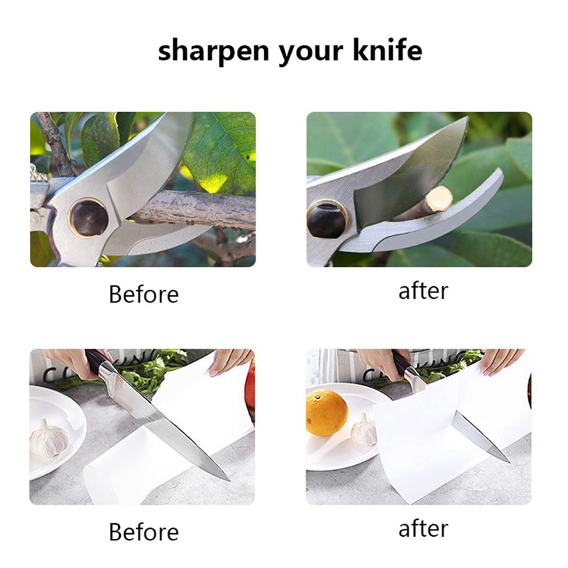WANGCL Portable Outdoor Hand Sharpener Quick Sharpener Repairs Honey Serrated