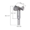 MACHSWON Forstner Drill Bits Tungsten Carbide Wood Hole Saw Opener
