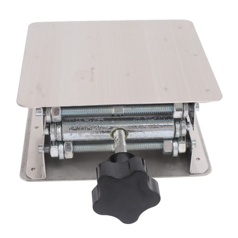 Stainless Steel Lab Jack Scissor Stand Platform 4x4in Expandable Height