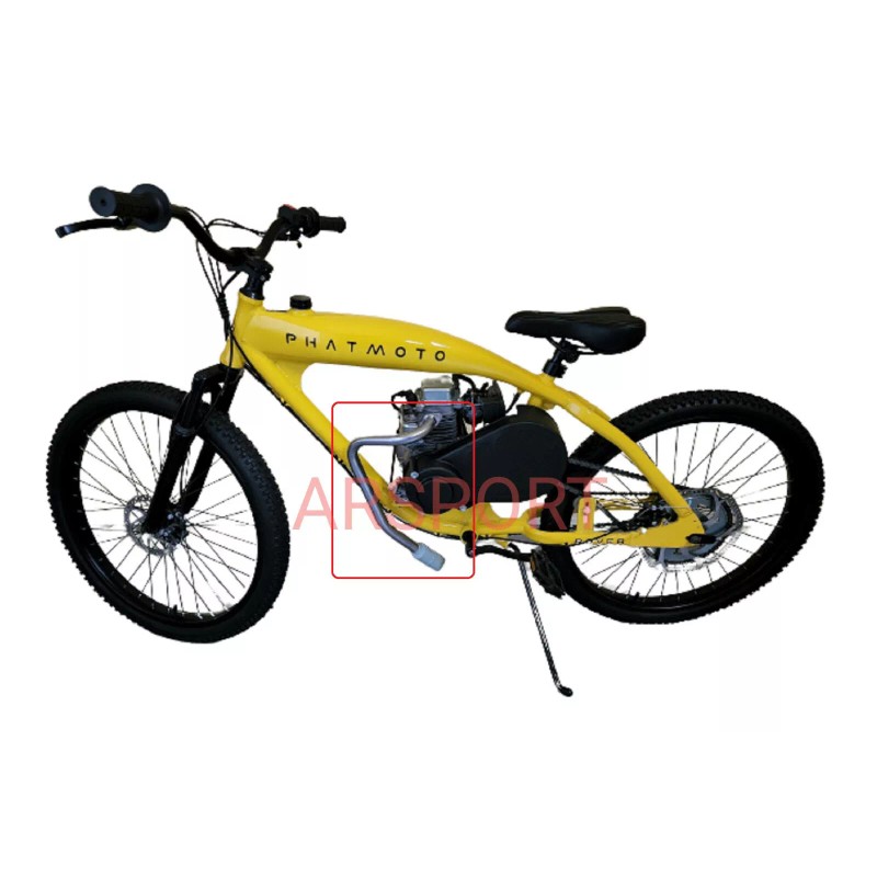 andrei-x Exhaust muffler for Phatmoto Rover 2022-2024 Motorized bicycle ALL