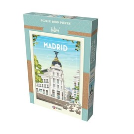 GIGAMIC PWMAD Puzzle Madrid Wim' 1000 Pieces