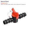 sourcing map Ball Valve 19mm Barb Connector Shut Off Switch