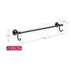 Delta Portman 24 in. Towel Bar with Hooks in SpotShield
