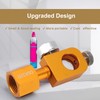 CGA320 CO2 Refilling Adapter with Pressure Gauge Soda Refill Quick