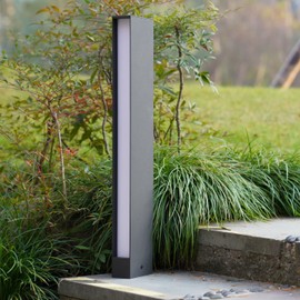 Inowel Driveway Light Modern Landscape Path Light for Garden Porch Decoration Two-Way Lighting Bollard Light with IP54 Waterproof,1250lm 3000K 100-240V