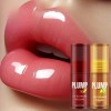 Hidratante Labios Lip Plump Extreme Volume Brillo Labial 2pz