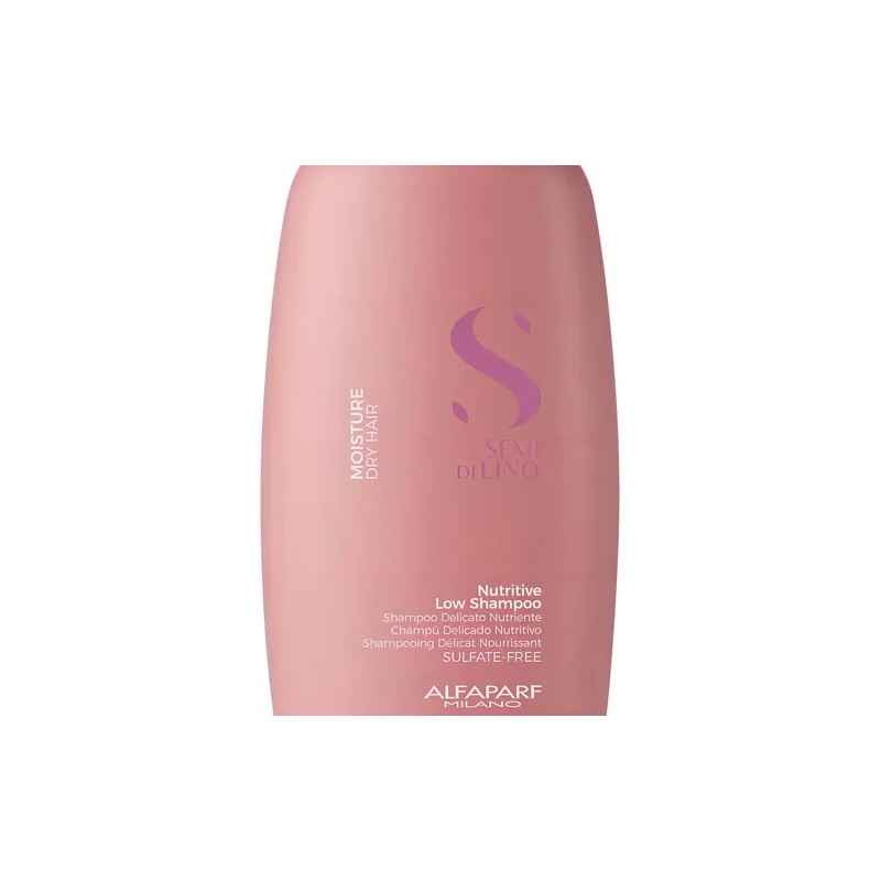Shampoo Alfaparf Semi Di Lino Moisture para Cabello Seco 1