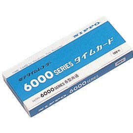 Lion Office Nippo Time Card for Carcolo 50ex Carcoro 100 6000 Series Cards