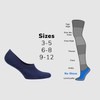 Cosyfeel® Women Men No Show Liner Socks 6-Pair Super Soft