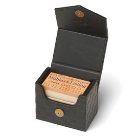 Möbius [Good Auspicious Checkerboard Pattern, Corporate Seal Case Series/Rubber Stamp Case] Rubber Stamp Case (Address Stamp Parent-Child Seal Combination Seal Company Report) Stamp Case Stamp Box