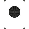 Accurize Front Shooting Targets (Pistol 25m ISSF RFP 5.6/5m)
