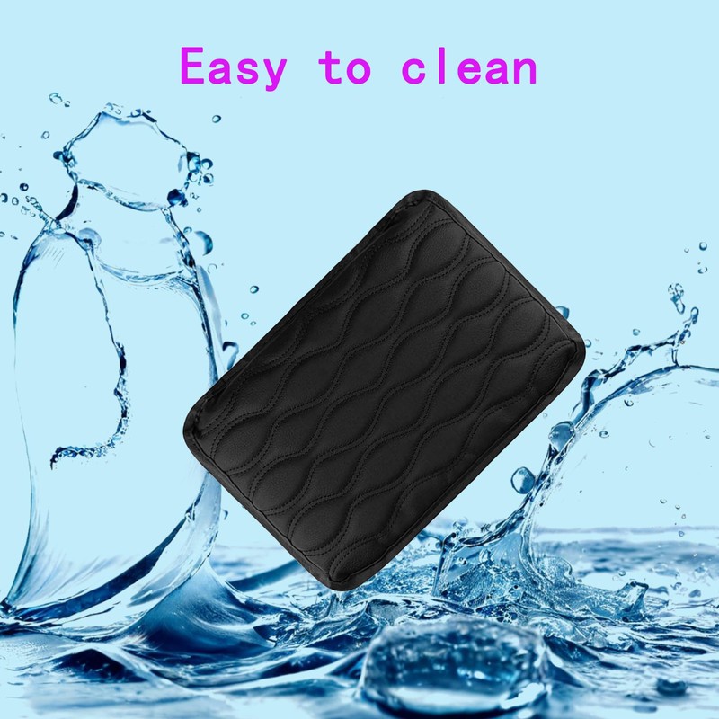 Center Console Cover for Most Vehicles - Waterproof Armrest Pad