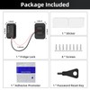 Ougourim Refrigerator Lock - Upgraded Combination Lock for Kids' Safety,