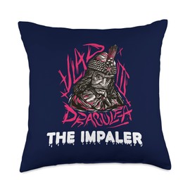 Vlad Tepes since 1431 Dracula Vampire Transylvania Vampire Throw Pillow, 18x18, Multicolor