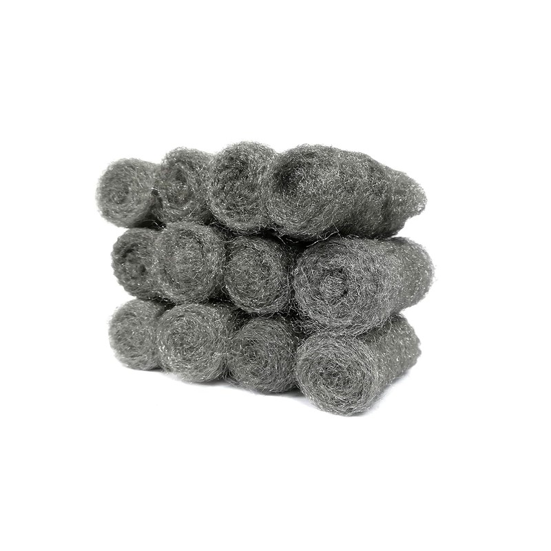 Fine Steel Wire Wool 48pk 000 Extra Fine Grade Pads