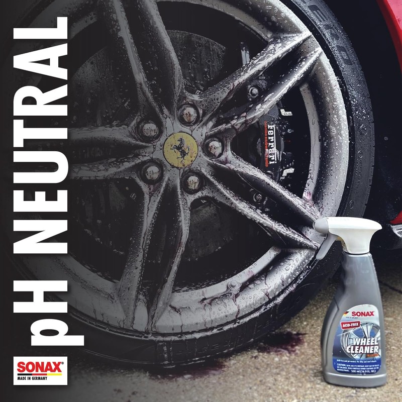 SONAX Wheel Cleaner Full Effect (230200) | Non-Acid Rim Cleaner