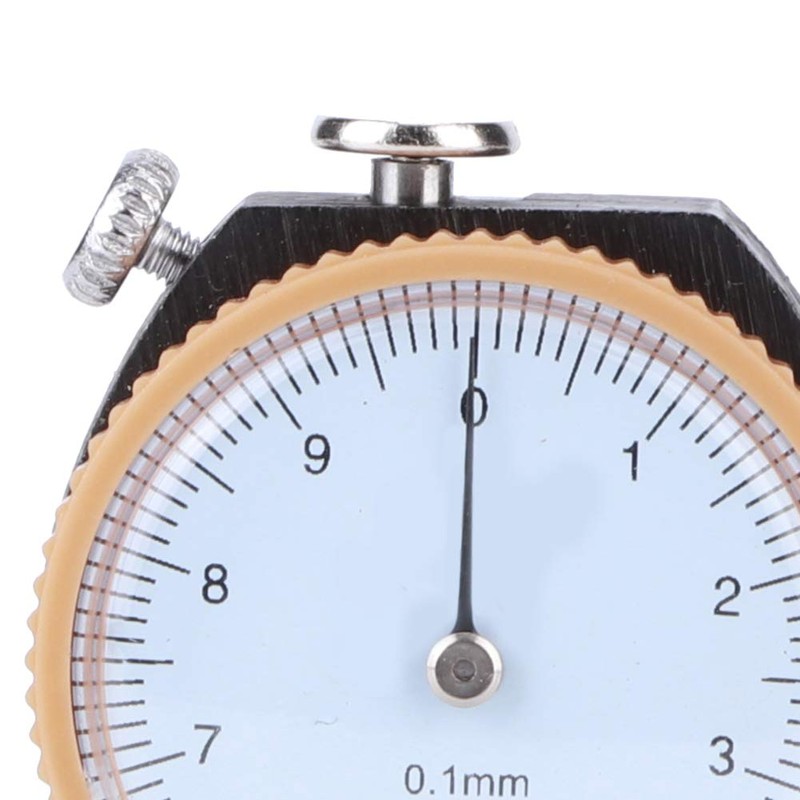 0 to 10mm Thickness Gauge, Portable Round Dial Thickness Gauge,