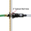Hot Tub Spa Drain Valve - Cabinet Exterior Flush Mount