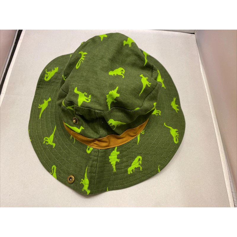 Wonder Nation Boys Sun Hat Bucket One Size Green Dino