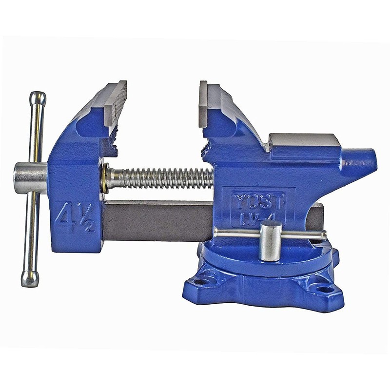 Yost Vises LV-4 Homeowner's Vise | 4.5 Inch Jaw Width