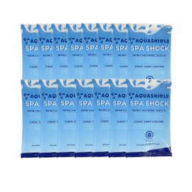 AquaShield Spa Shock Case (15 Pouches x 35g Each) - Weekly Spa Shock Pouches