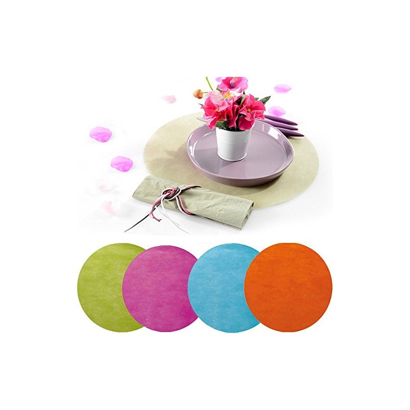 Santex 2812-01 Set of Fabric Place Mats 34 x 34
