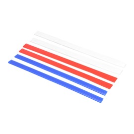 Kodrily Rolling Pin Guides, 6Pcs Silicone Measuring Dough Strips, 15in Length Dough Thickness Guides, Non Stick Baking Strips Professional Leveler Sticks Tool for Cookie Pie Baking