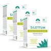 SILETTUM CAPSULAS Lot 2+1 offer (180 capsules) Returns beauty, vitality and volume to the hair  For dull, fine, brittle hair, loss of volume
