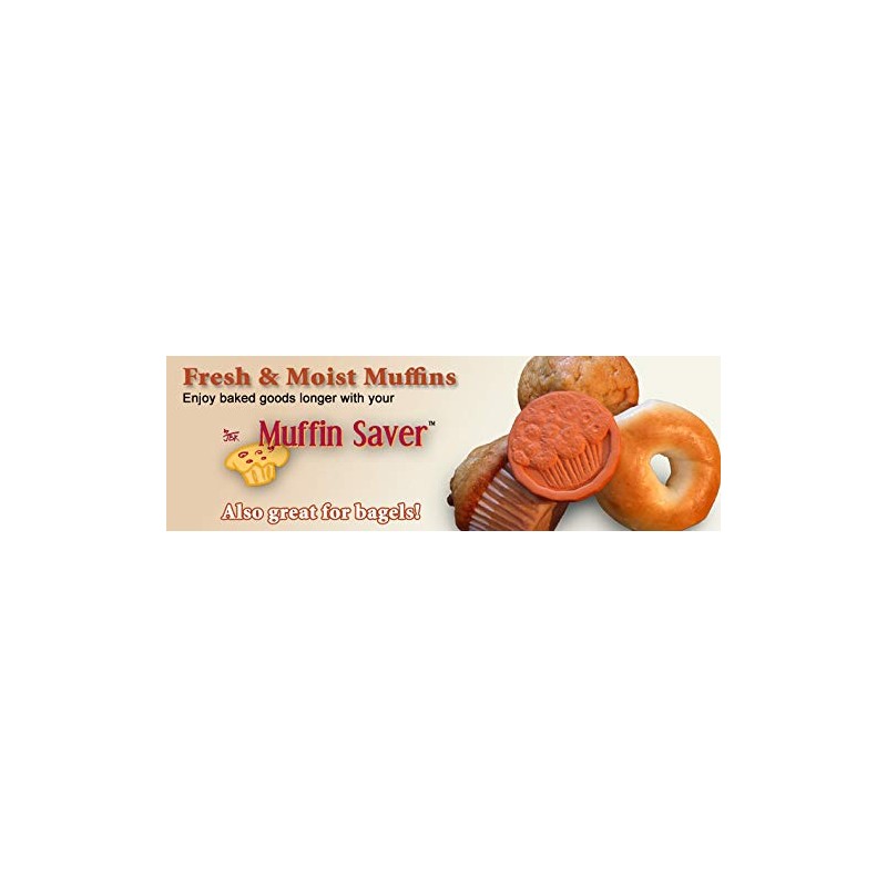 Terra Cotta Muffin Saver | Helps Keep Muffins Moist and