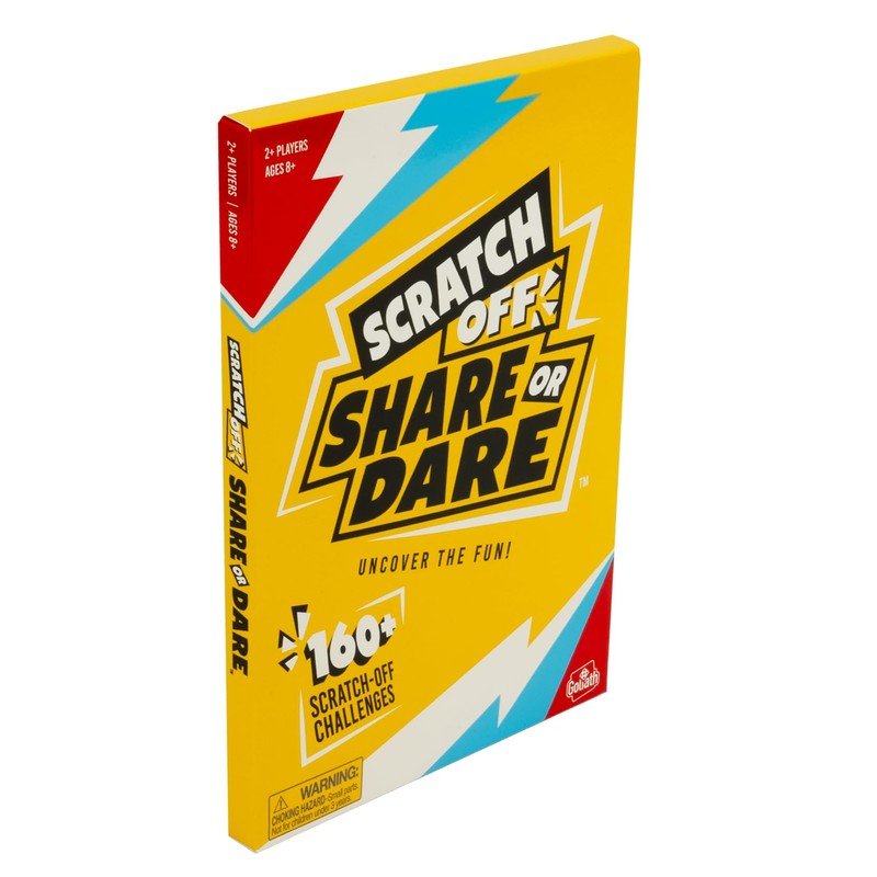 Goliath Scratch Off Share or Dare Game | Uncover The