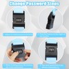 Luggage Strap, 2pcs Suitcase Straps with Password Lock Information Card,