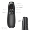 Rechargeable Presentation Clicker with Case, Power Digital Display Wireless Presenter
