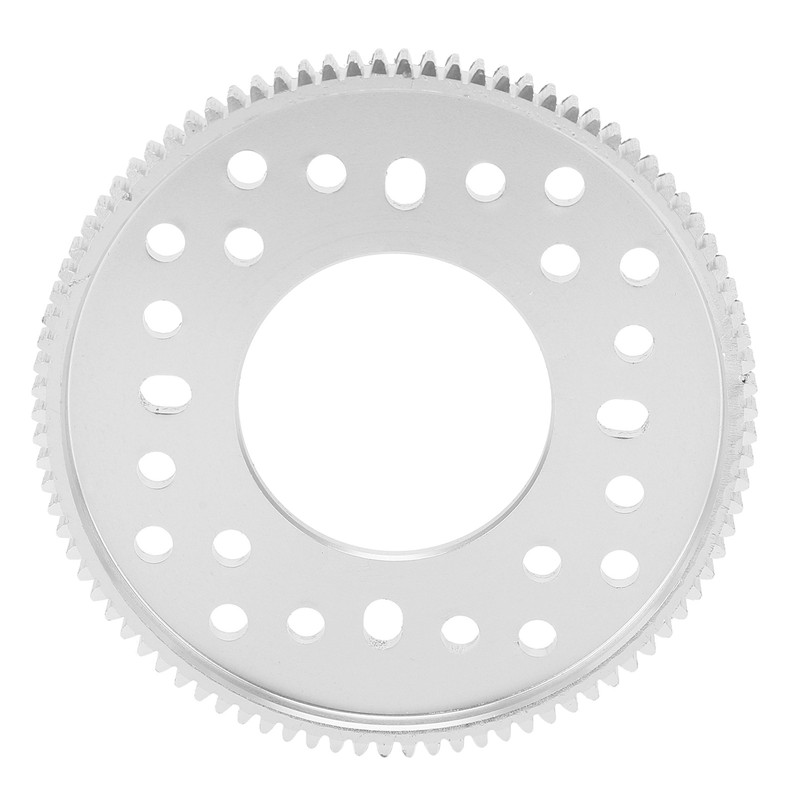 90 Tooth Cylindrical Aluminum Gear StraightTooth Deceleration Overspeed Parts 32mm