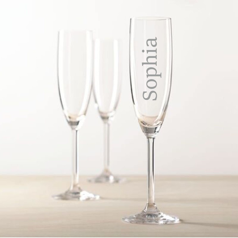 laser-diele Leonardo Sektglas mit Gravur als Geburtstagsgeschenk – Personalisiertes Sektglas