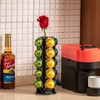 ZCDCP Nespresso Pod Holder for Vertuo Pod Holder Carousel Stand