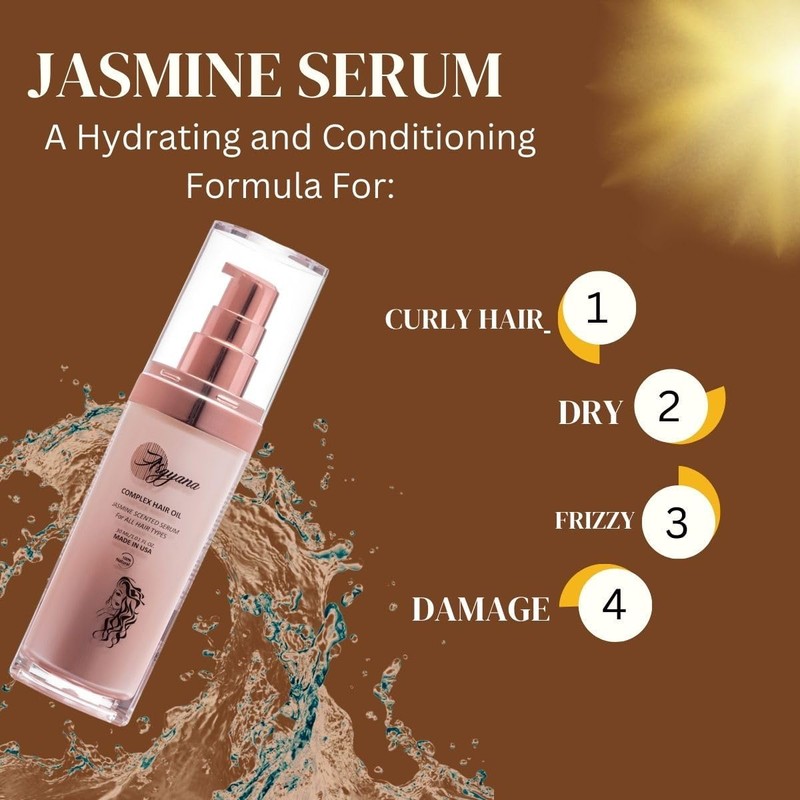 Suero para el Crecimiento del Cabello (30ml) - Fórmula Anti-Frizz