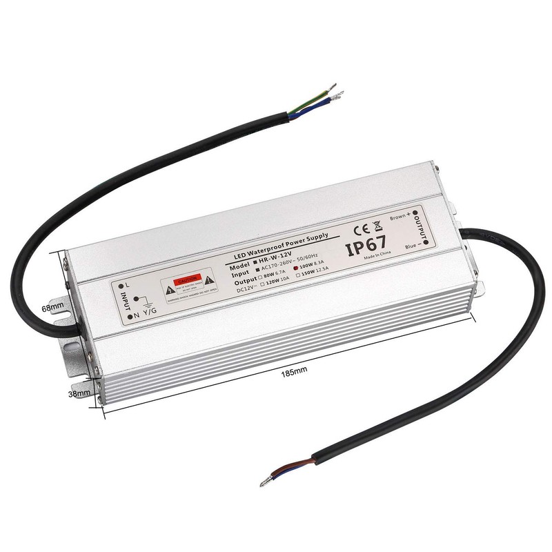 LED transformer. Power Supply Adaptor Driver for Stripe 230 V