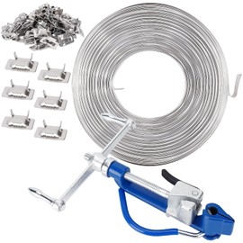 Stainless Steel Strapping Banding Tool - YMOBBU Metal Banding Strapping Kit Metal Banding Tool Steel Banding Kit