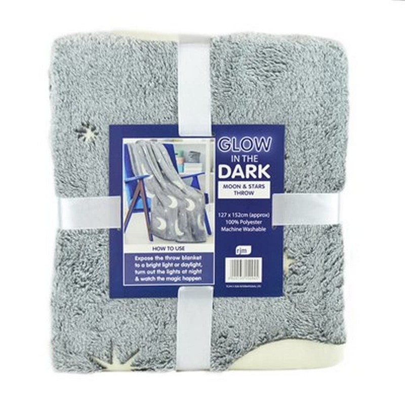 Follow That Dream Glow In The Dark Plush Throw Blanket