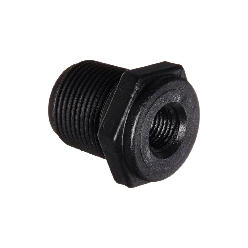 Banjo RB075-025 Polypropylene Pipe Fitting, Reducing Bushing, Schedule 80, 3/4