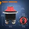 Nilight Battery Disconnect Switch 200A Master Disconnect Isolator 12V-48V On