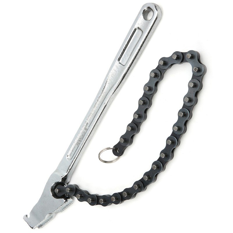 Chain Wrench High Hardness Surface Polished ChromePlated Chrome Vanadium Steel