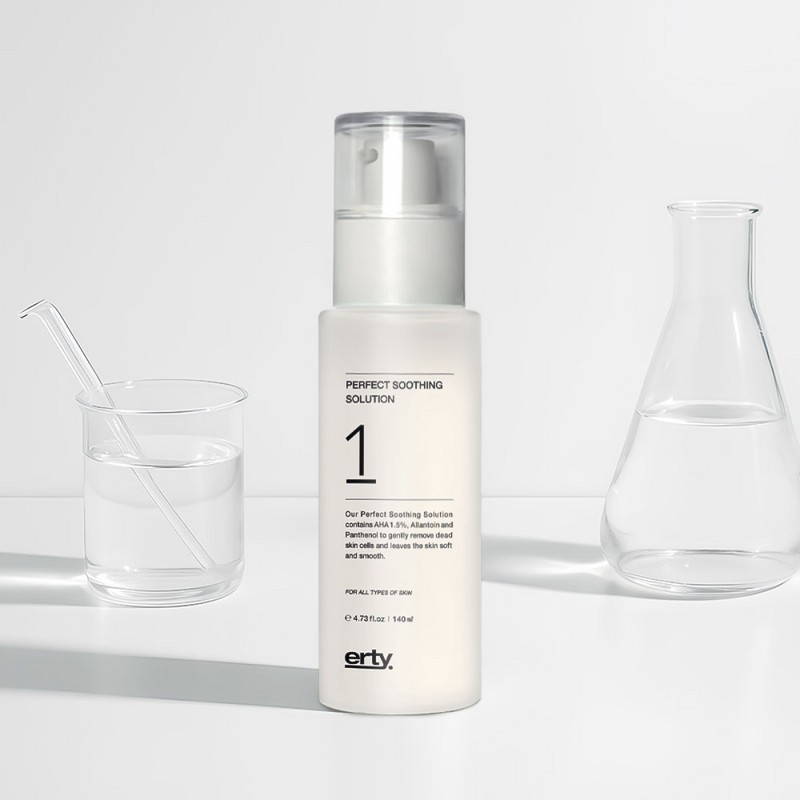 Erti Perfect Soothing Solution 140ml Peeled Egg Milk Toner Hypoallergenic