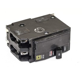 Square D QOB240 Bolt On Circuit Breaker 2P 40 Amp 120/240Vac/48Vdc, COLOR