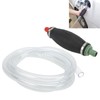 16mm/0.63in Siphon Hand Pump with 2m/6.6ft Hose Gasoline Fuel Water