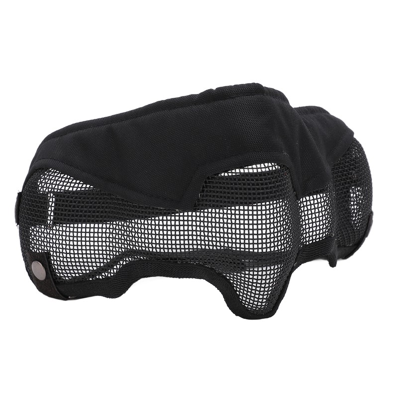 Half Face Mesh Mask Adjustable with Ear Protection Mesh Mask
